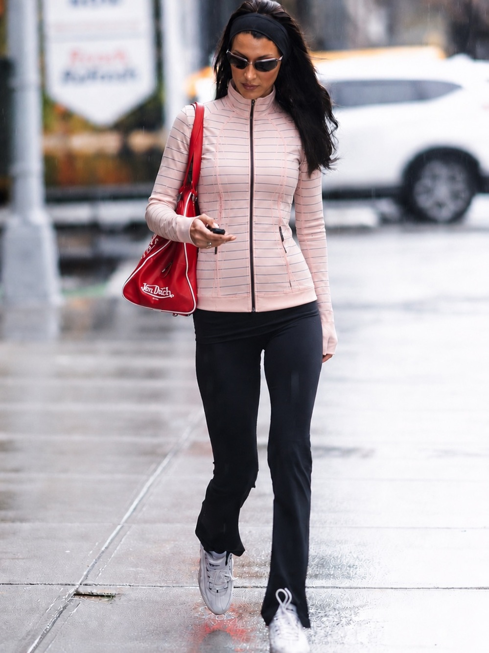 RARE Vintage 2000s Lululemon Pink Striped Zip-Up Define Jacket (OPEN 2 OFFERS!!)